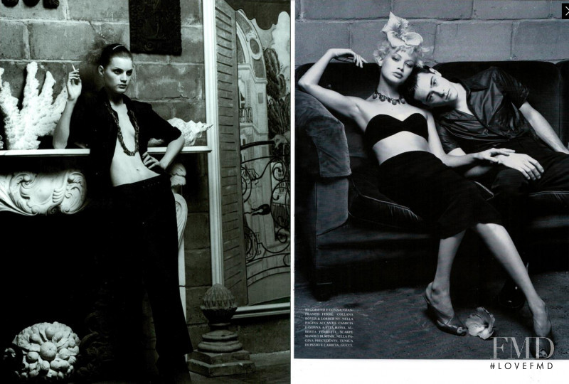 Carolyn Murphy featured in Too Much Too Soon, March 1996