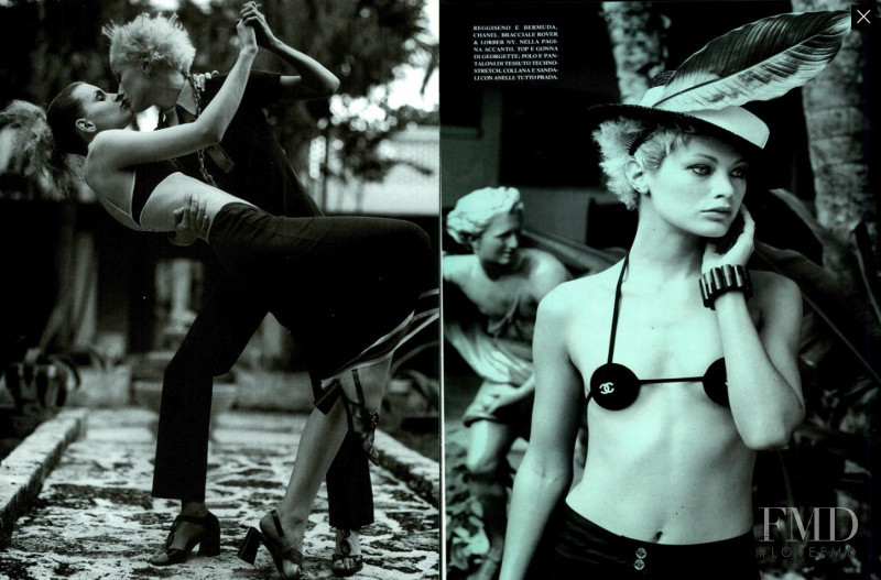 Carolyn Murphy featured in Too Much Too Soon, March 1996