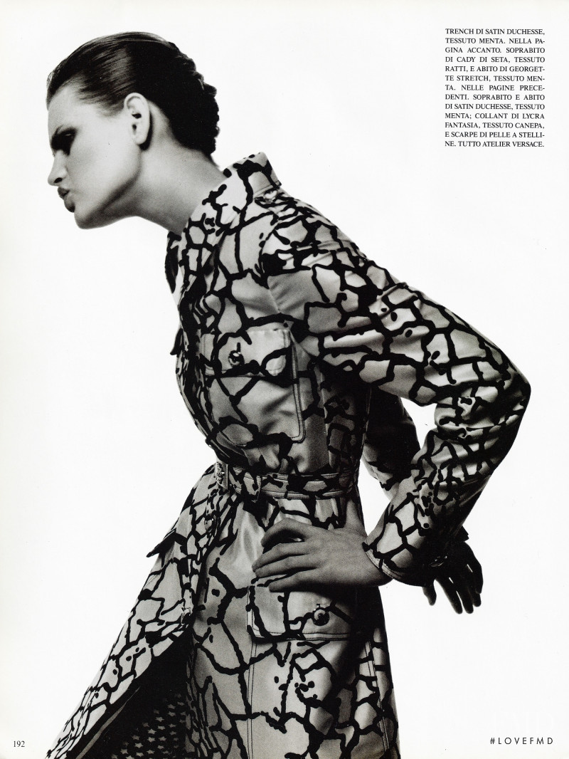 Guinevere van Seenus featured in Opstyle, March 1996