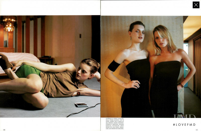 Guinevere van Seenus featured in Everyday Style, May 1996