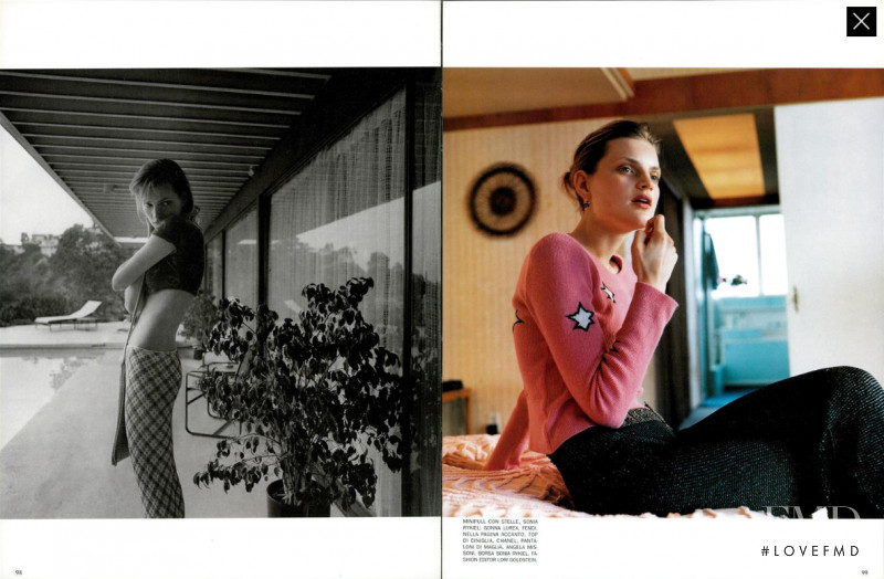 Guinevere van Seenus featured in Everyday Style, May 1996