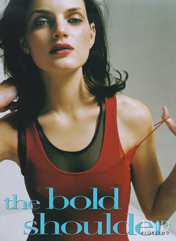 Guinevere van Seenus featured in The Bold Shoulder, March 1997