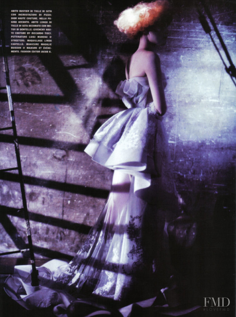 Guinevere van Seenus featured in A Singular Beauty, September 2008