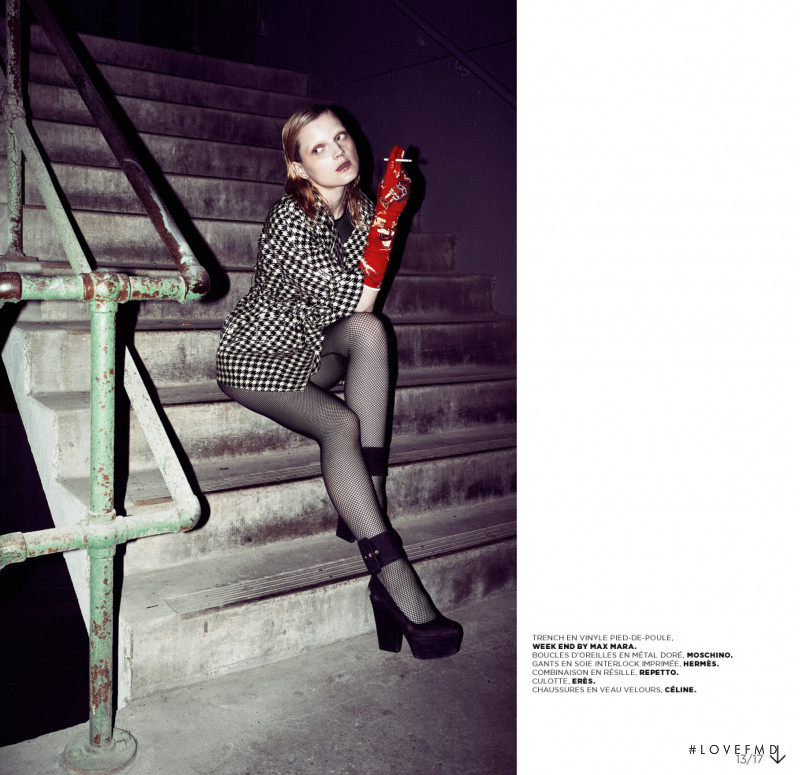 Guinevere van Seenus featured in Special Mode Les tout-puissants, March 2012