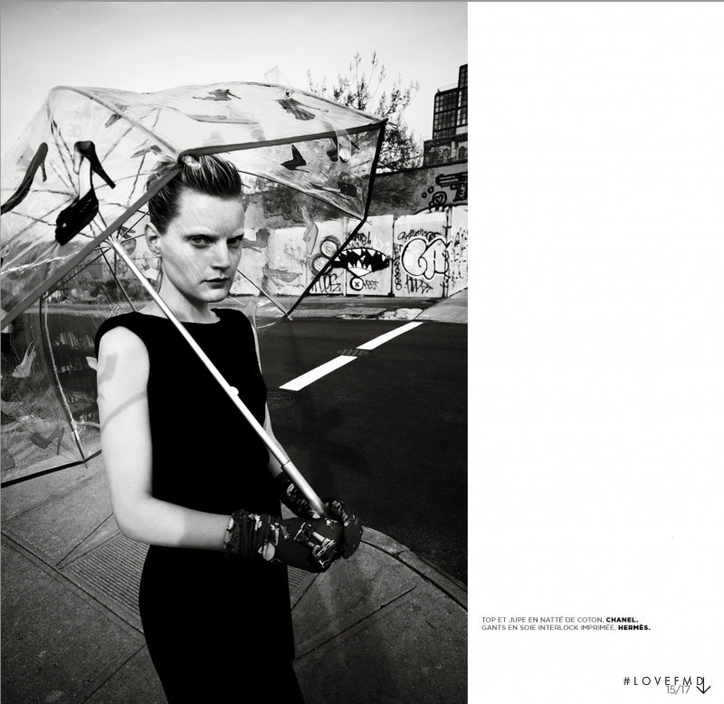 Guinevere van Seenus featured in Special Mode Les tout-puissants, March 2012