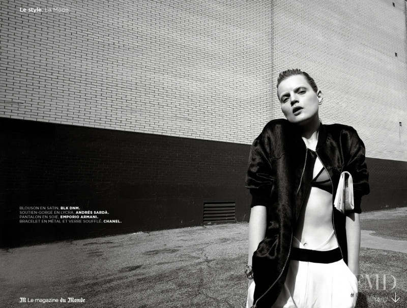 Guinevere van Seenus featured in Special Mode Les tout-puissants, March 2012