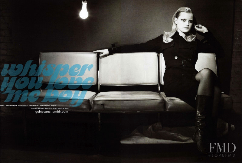 Guinevere van Seenus featured in Whisper you love me boy, April 2006