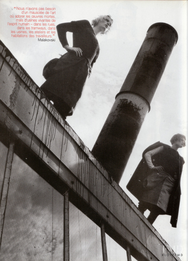 Guinevere van Seenus featured in Constructivismes, December 1997