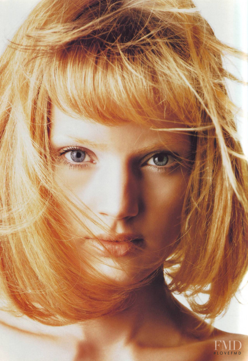 Guinevere van Seenus featured in Coupes Essentielles, February 1996