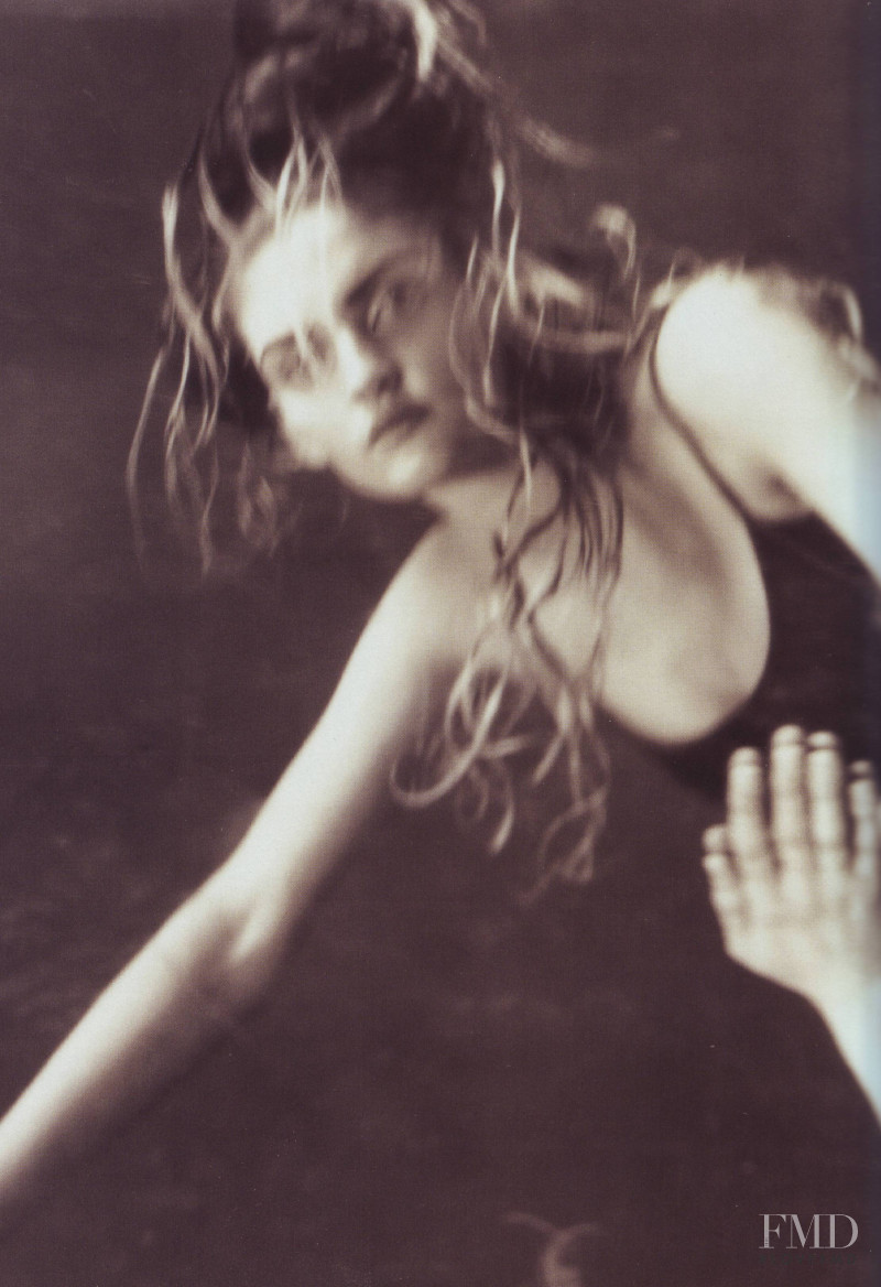 Guinevere van Seenus featured in A swimming black and white, June 1999