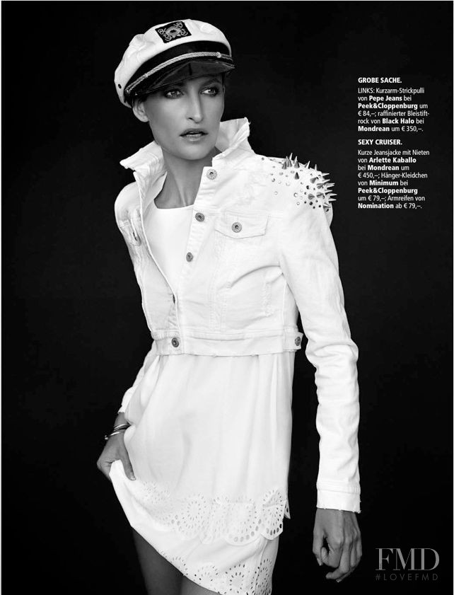 Tereza Maxová featured in White, March 2012