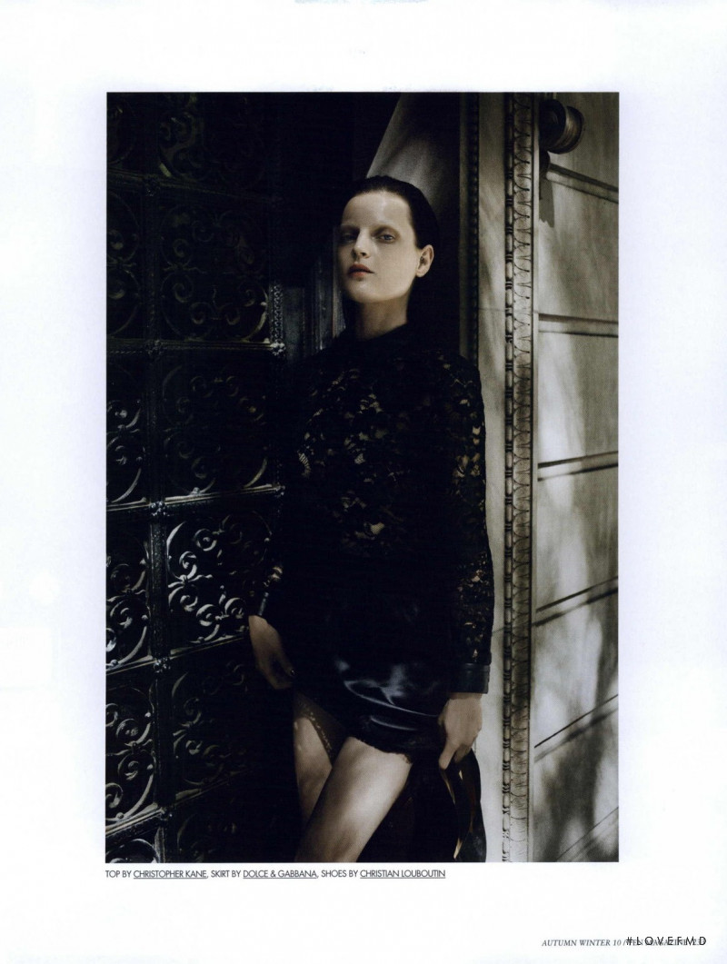 Guinevere van Seenus featured in the street sitting, September 2010