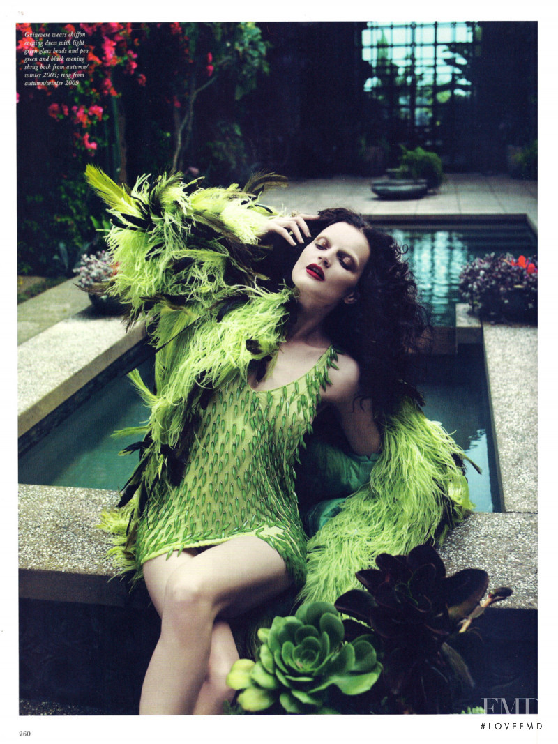 Guinevere van Seenus featured in All About Eva, September 2010