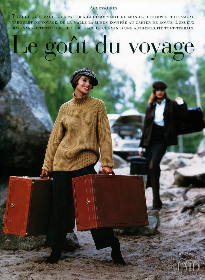 Tereza Maxová featured in Le goût du voyage, October 1992