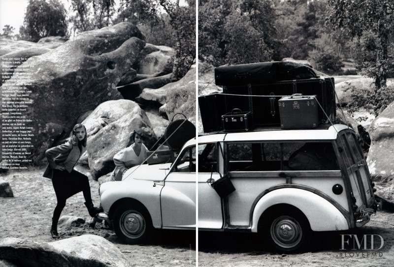 Tereza Maxová featured in Le goût du voyage, October 1992