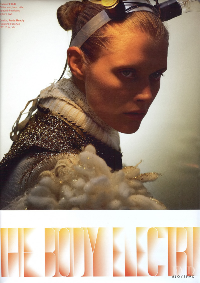 Malgosia Bela featured in The body electric, September 2007