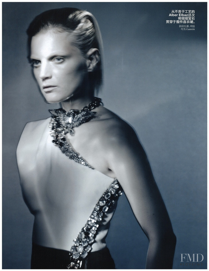 Guinevere van Seenus featured in Pure Graphic, February 2012