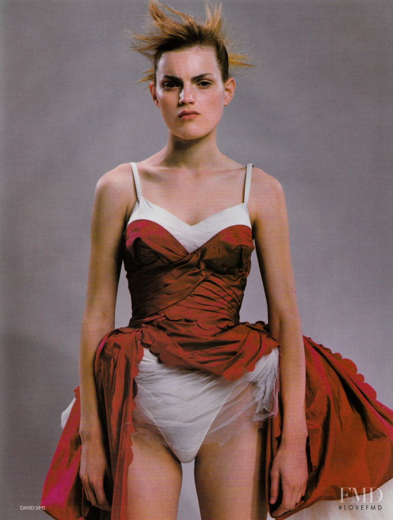Guinevere van Seenus featured in Fashion Happenings, March 1996