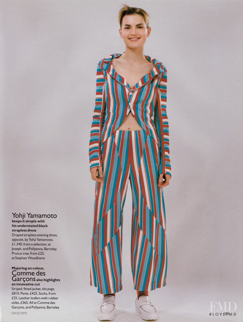 Guinevere van Seenus featured in Fashion Happenings, March 1996
