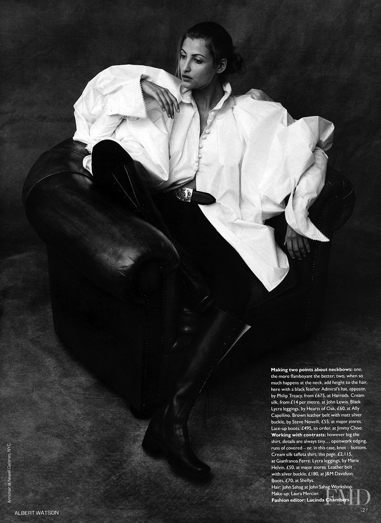 Tereza Maxová featured in The great white hope, January 1995