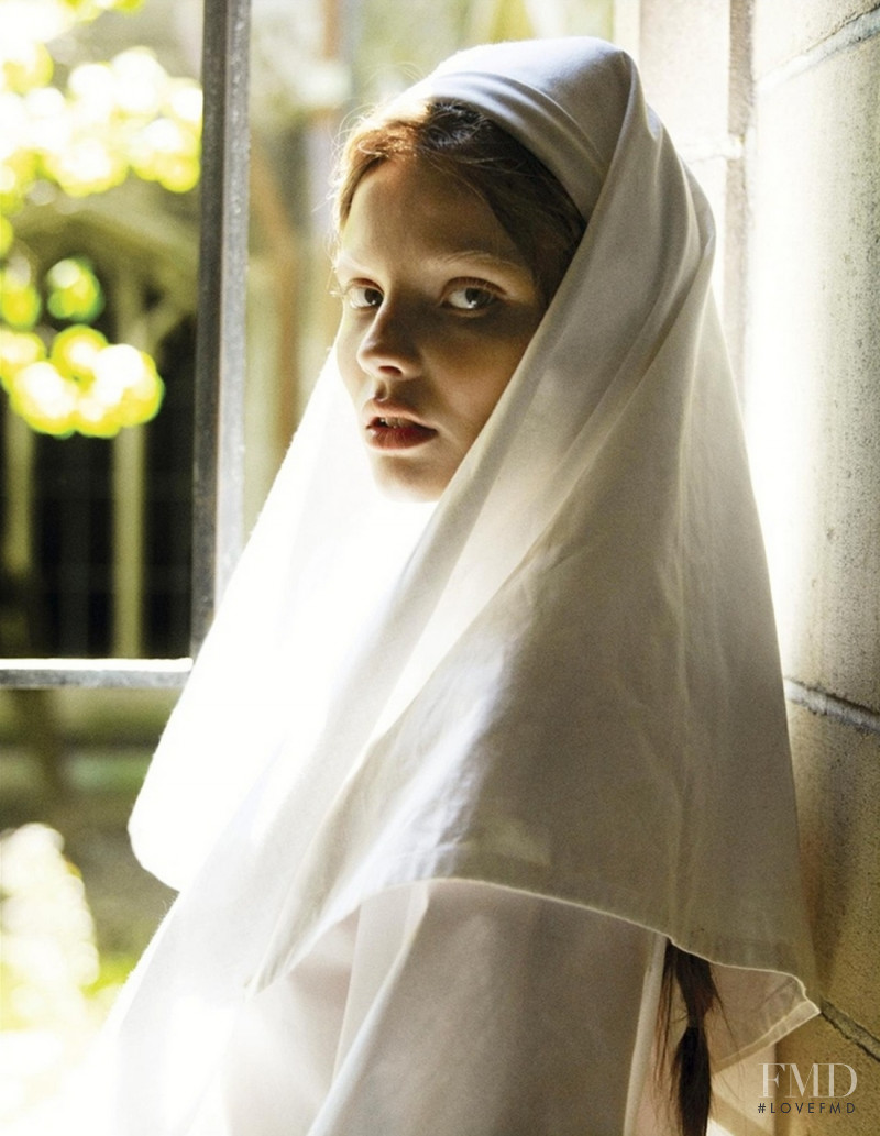 Magdalena Frackowiak featured in Nun Head, September 2008