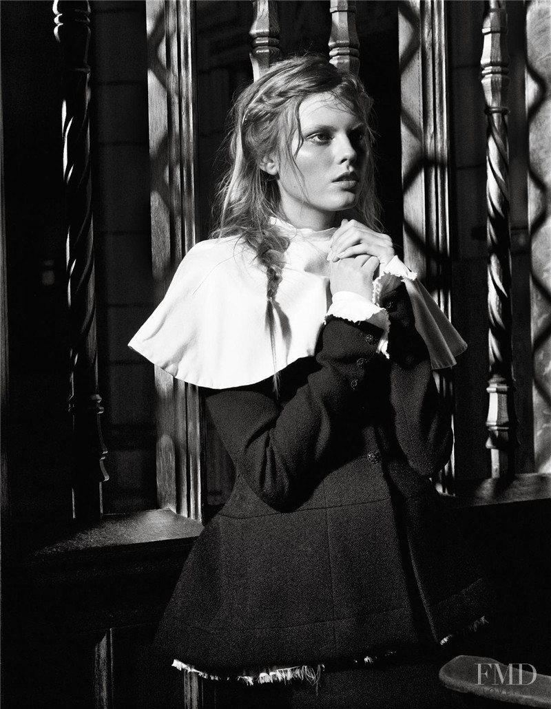 Maryna Linchuk featured in Nun Head, September 2008