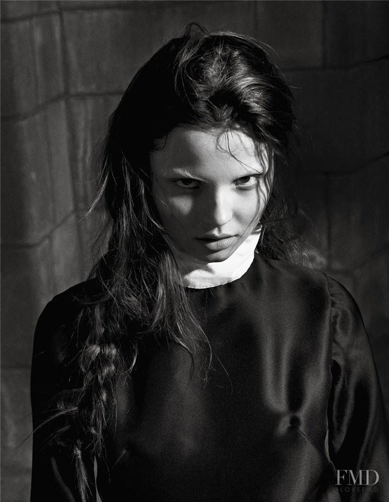 Magdalena Frackowiak featured in Nun Head, September 2008