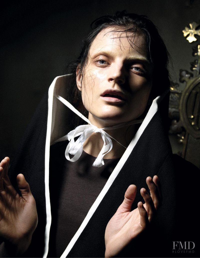 Guinevere van Seenus featured in Nun Head, September 2008