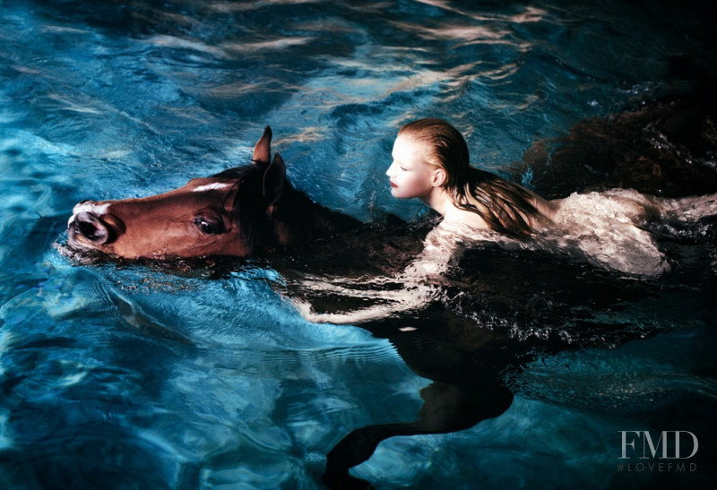 Guinevere van Seenus featured in Horse Pool, June 2005