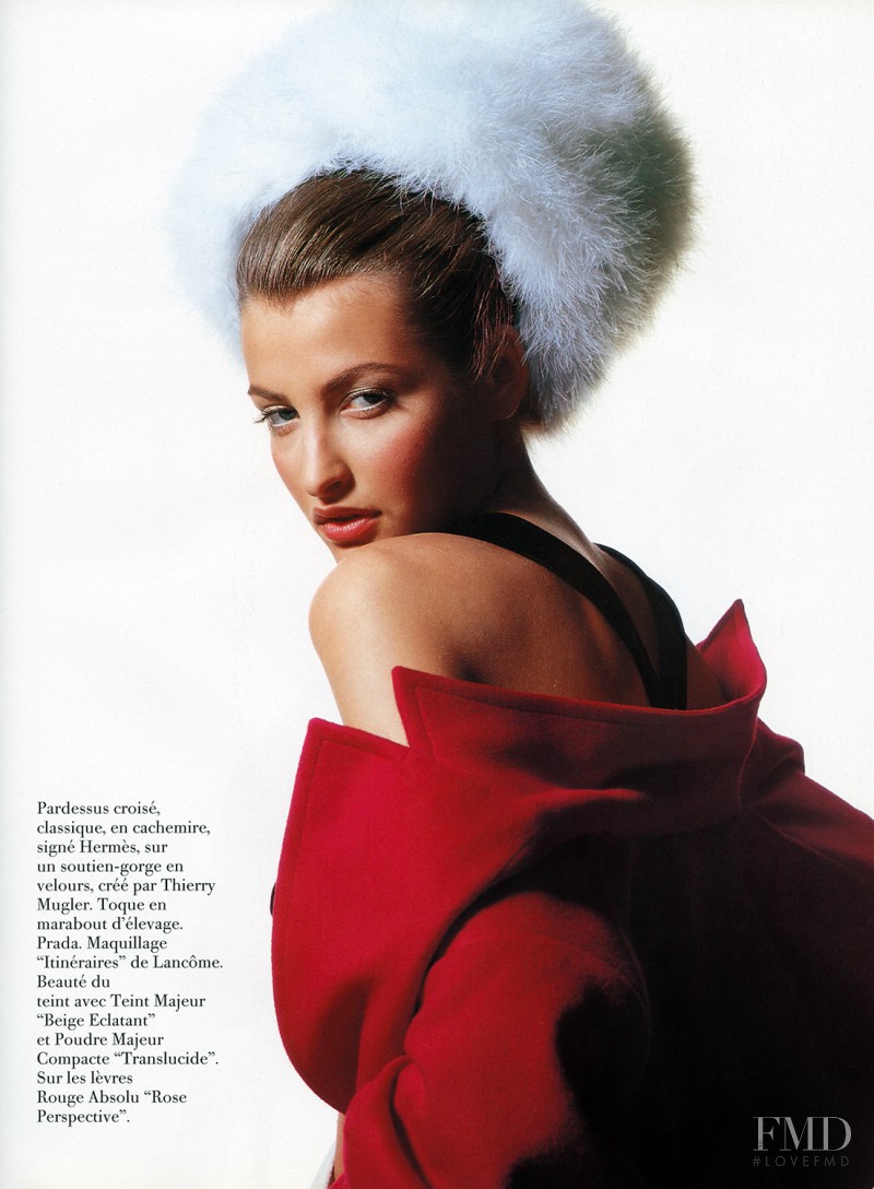 Tereza Maxová featured in Blance, rouge, noir, January 1992