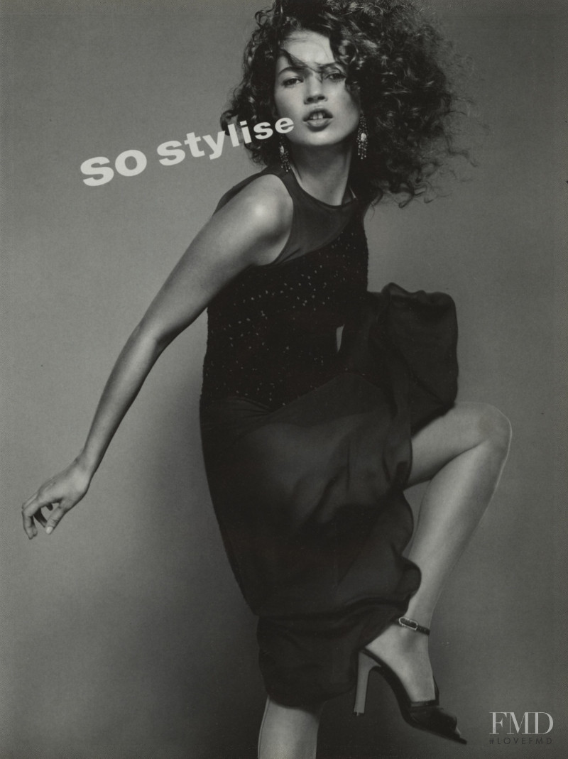 Kate Moss featured in So Stylise, September 1996