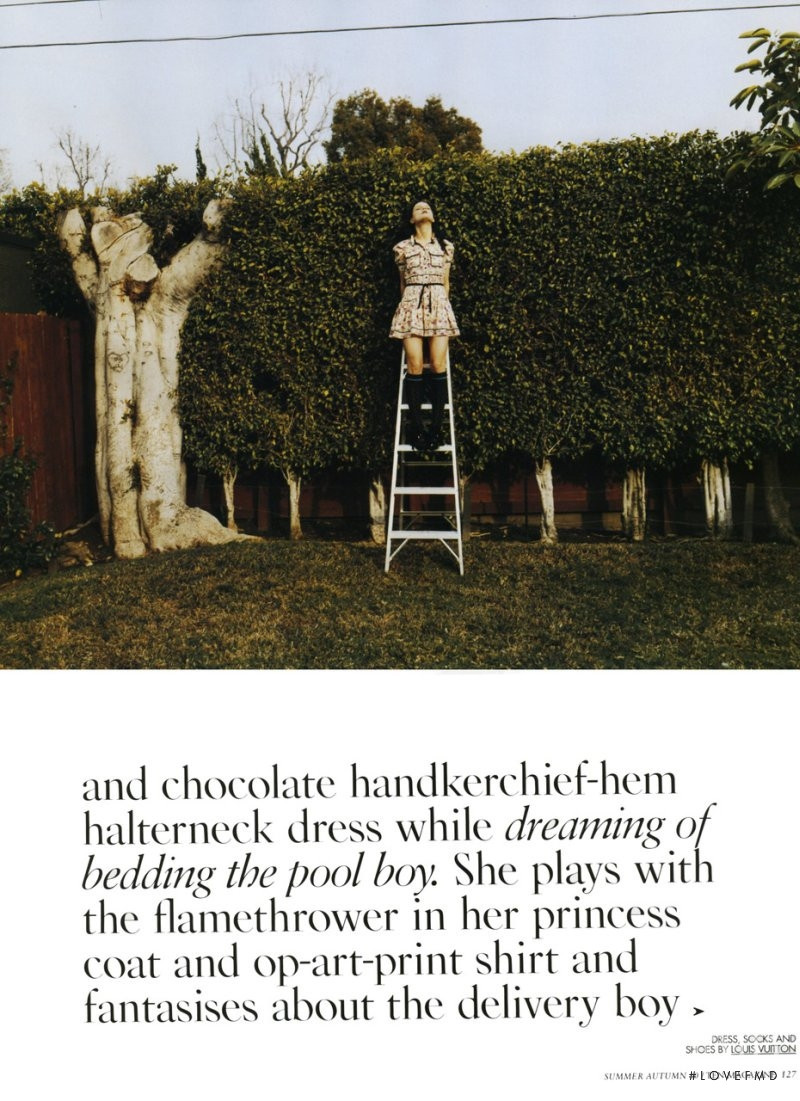 Guinevere van Seenus featured in Louis Vuitton A Tale Of Palm Springs, June 2010