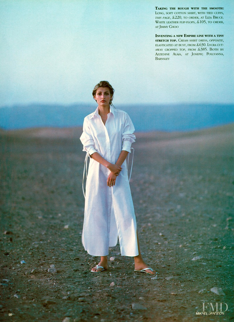 Tereza Maxová featured in White Heat, January 1993