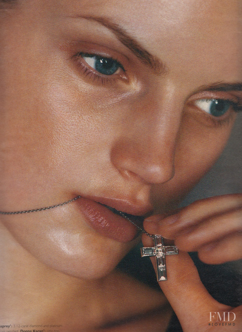 Guinevere van Seenus featured in Flawless, November 1997