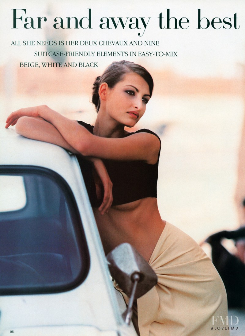Tereza Maxová featured in Far and away the best, January 1993