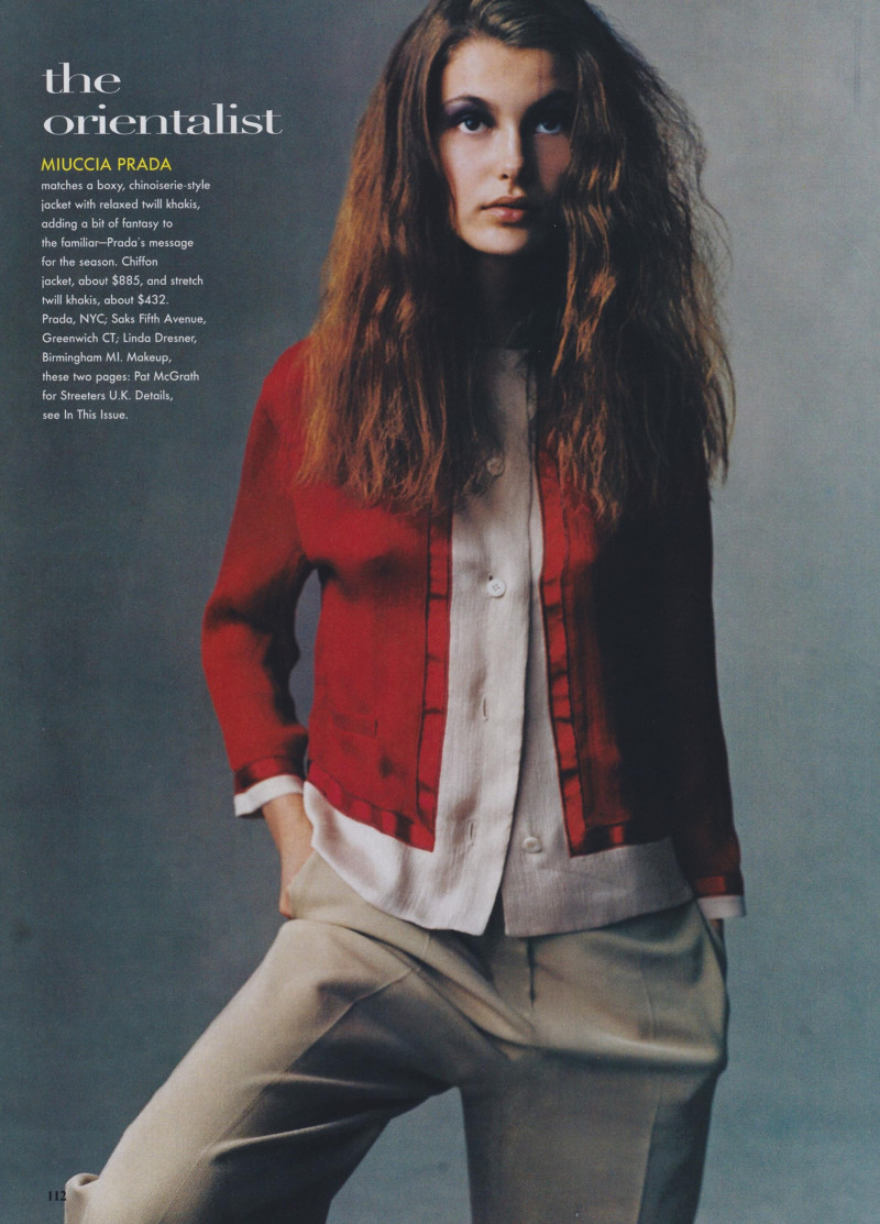 Aurelie Claudel featured in Cult of Personality, January 1997