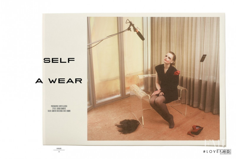 Guinevere van Seenus featured in Self A Wear, September 2019