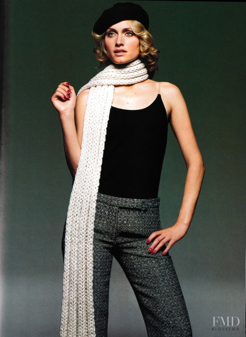 Amber Valletta featured in Tweed, August 1999