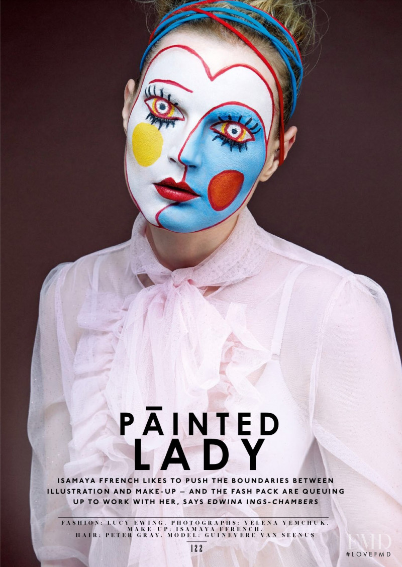 Guinevere van Seenus featured in Painted Lady, March 2015