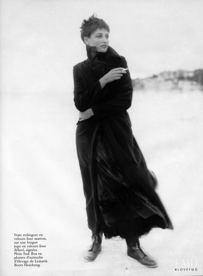 Tereza Maxová featured in Manteaux d\'hiver, September 1993