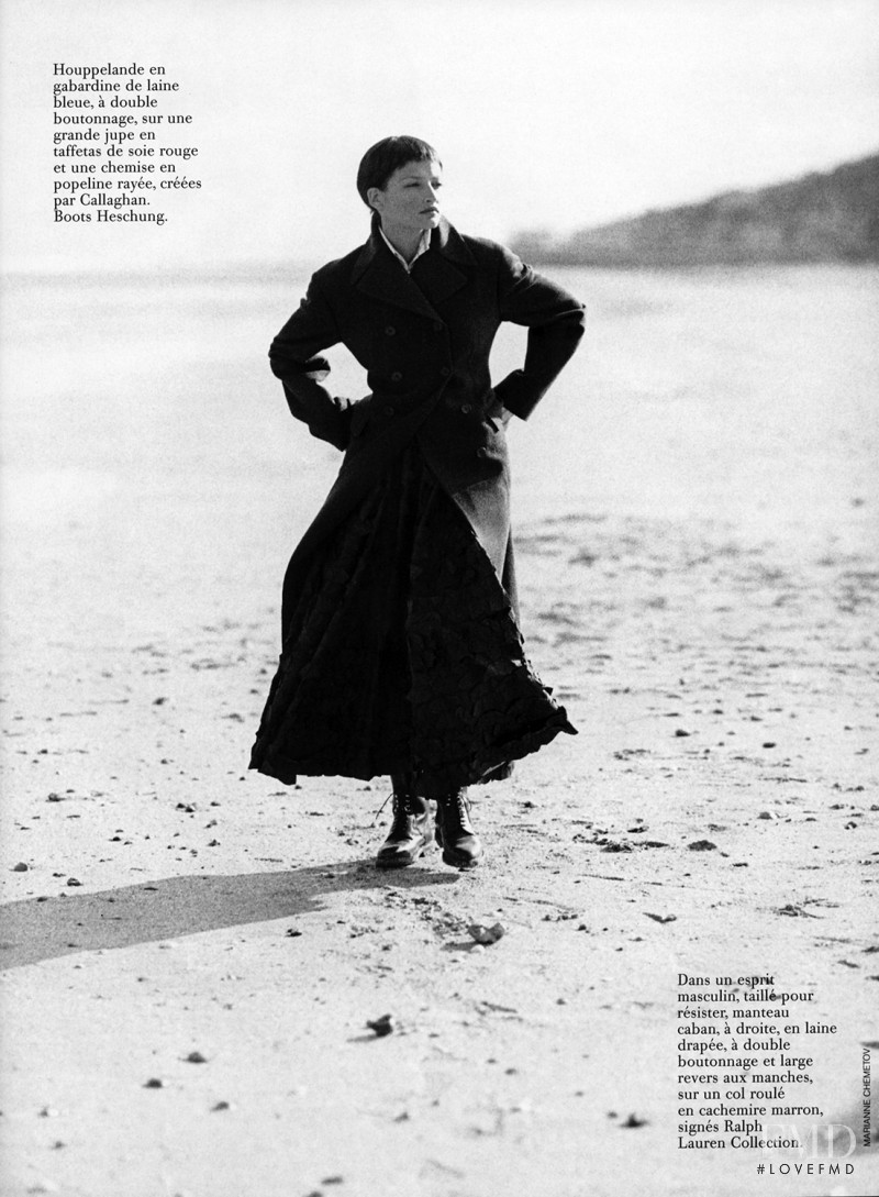 Tereza Maxová featured in Manteaux d\'hiver, September 1993