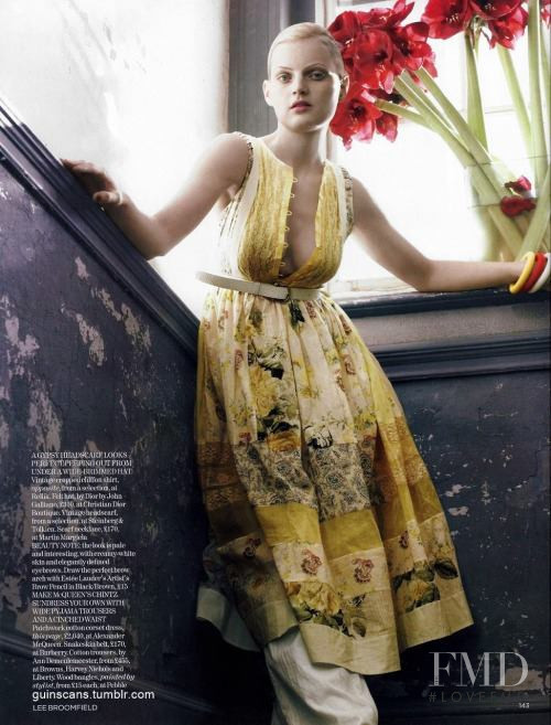 Guinevere van Seenus featured in New Bohemia, June 2005