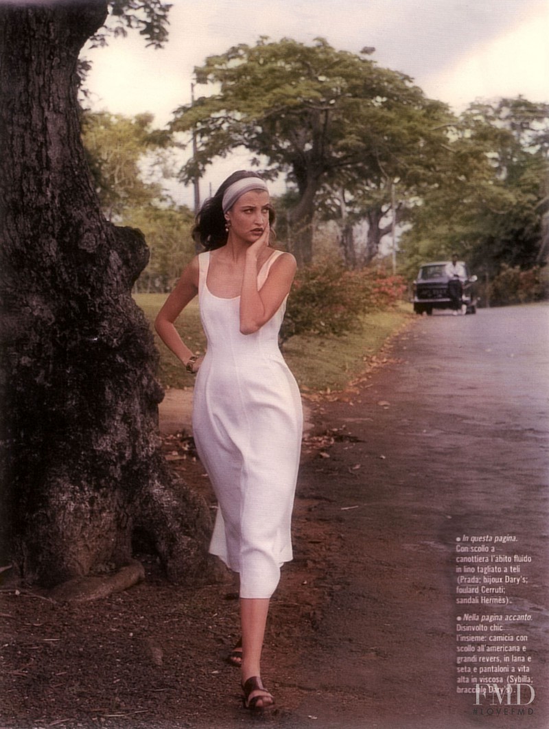 Tereza Maxová featured in Coloniale, June 1992