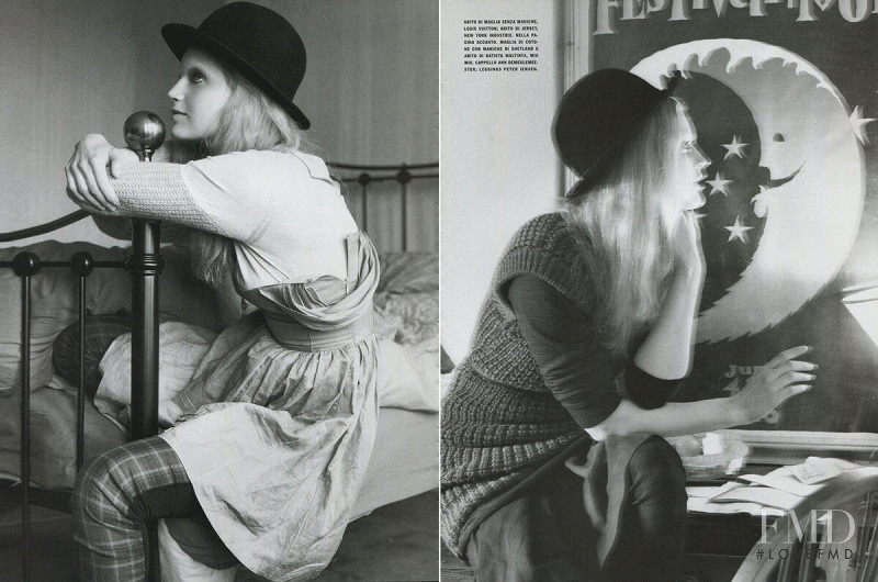 Guinevere van Seenus featured in Enchanting Girl, December 2006