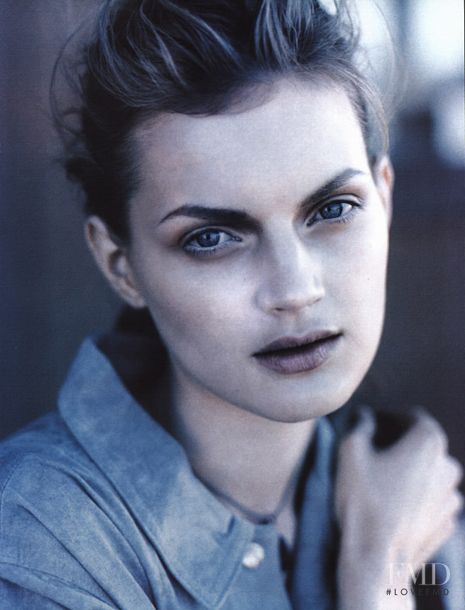 Guinevere van Seenus featured in Suede In The Shade, March 1996