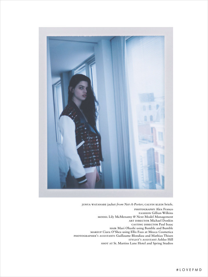 Lily McMenamy featured in Hi, You Should\'ve Come Over., February 2014