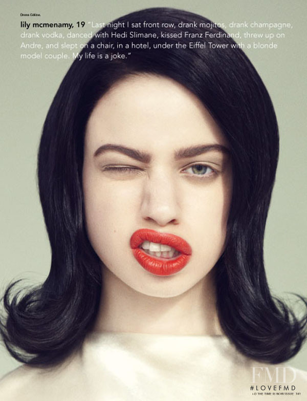 Lily McMenamy featured in liberate your inner awesome, June 2013