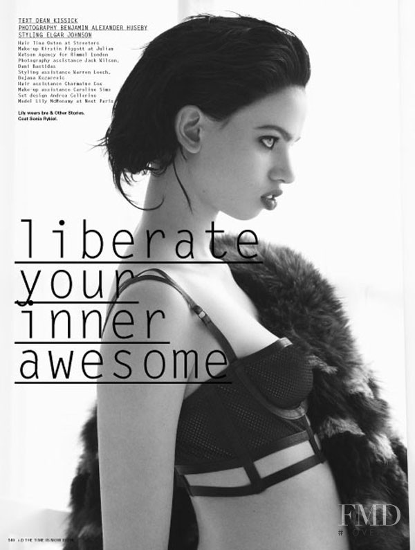 Lily McMenamy featured in liberate your inner awesome, June 2013