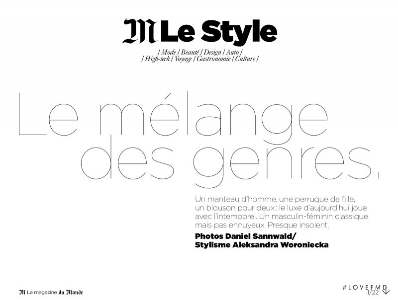 Le Mélange Des Genres, December 2012