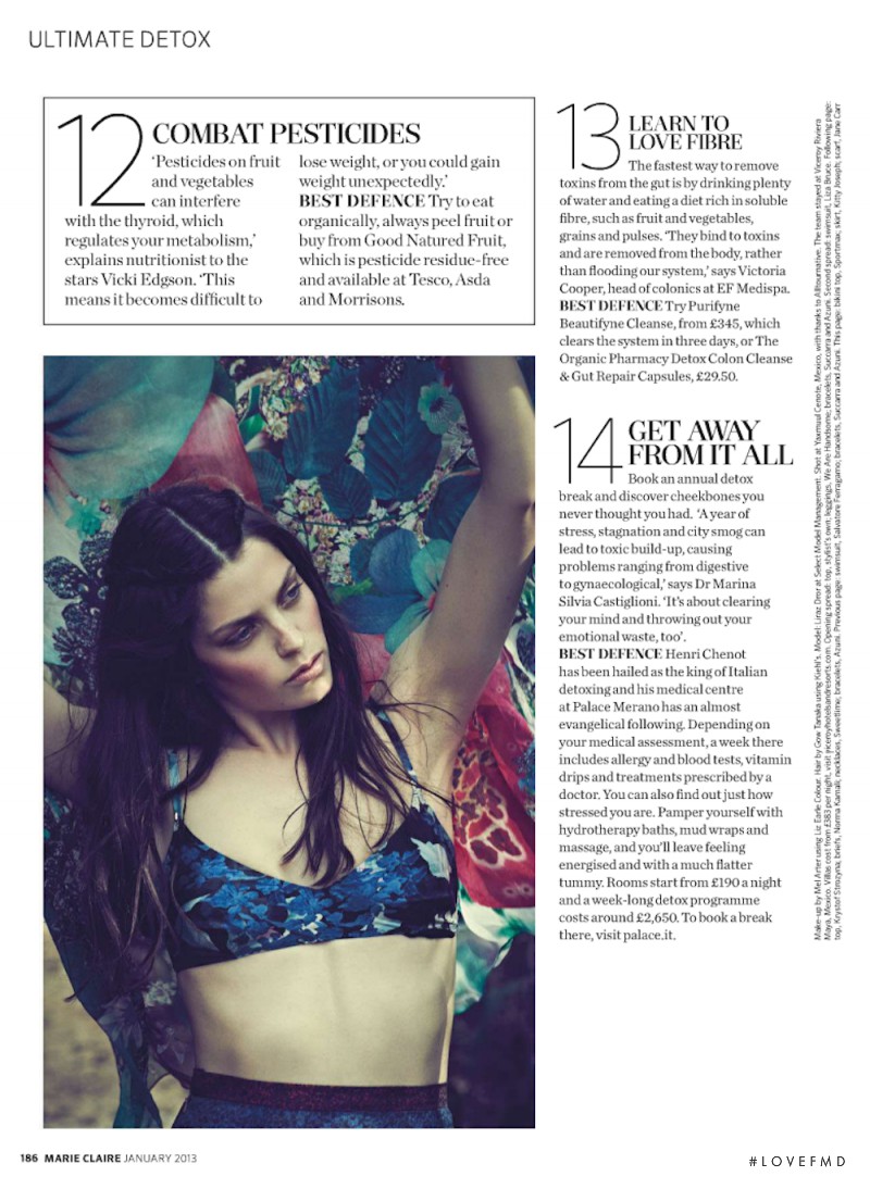Liraz Dror featured in Beauty, January 2013